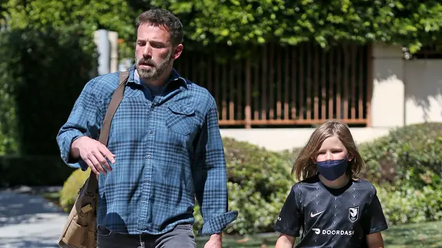 Ben Affleck y su hijo Samuel