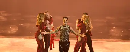 WRS, durante su actuación en Eurovisión 2022 WRS, durante su actuación en Eurovisión 2022
