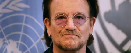 Bono, líder de U2 Bono, líder de U2