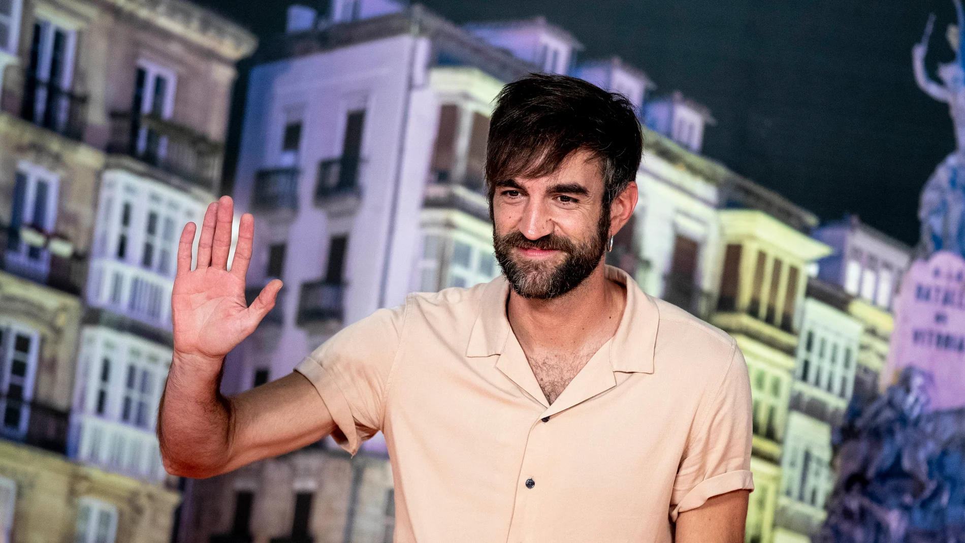 El actor Jon Plazaola, en el FesTVal en Vitoria-Gasteiz en el año 2020