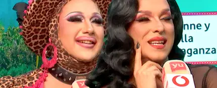 Sharonne y Estrella Xtravaganza presentan 'Reinas al rescate'. Sharonne y Estrella Xtravaganza presentan 'Reinas al rescate'.