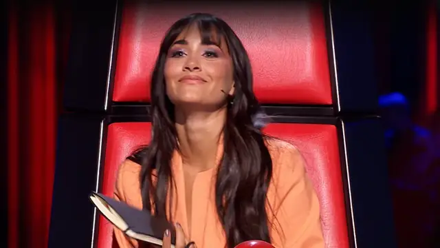 Aitana cierra su equipo con un bloqueo a Sebastián Yatra