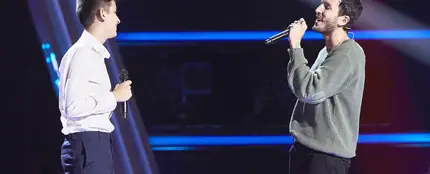 ¡Dos showman en escena! Sebastián Yatra canta ‘Fly me to the moon’ con Pablo Fernández en ‘La Voz Kids’ ¡Dos showman en escena! Sebastián Yatra canta ‘Fly me to the moon’ con Pablo Fernández en ‘La Voz Kids’