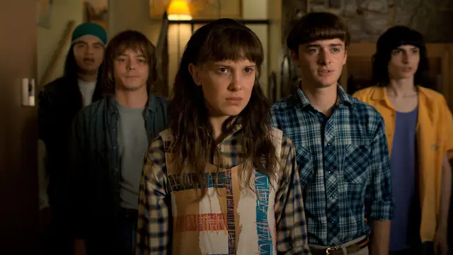 Los protagonistas de 'Stanger Things'