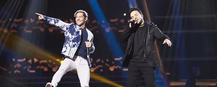 David Bisbal y Luis Fonsi rebosan buena energía en ‘La Voz Kids’ cantando ‘Dos veces’ David Bisbal y Luis Fonsi rebosan buena energía en ‘La Voz Kids’ cantando ‘Dos veces’