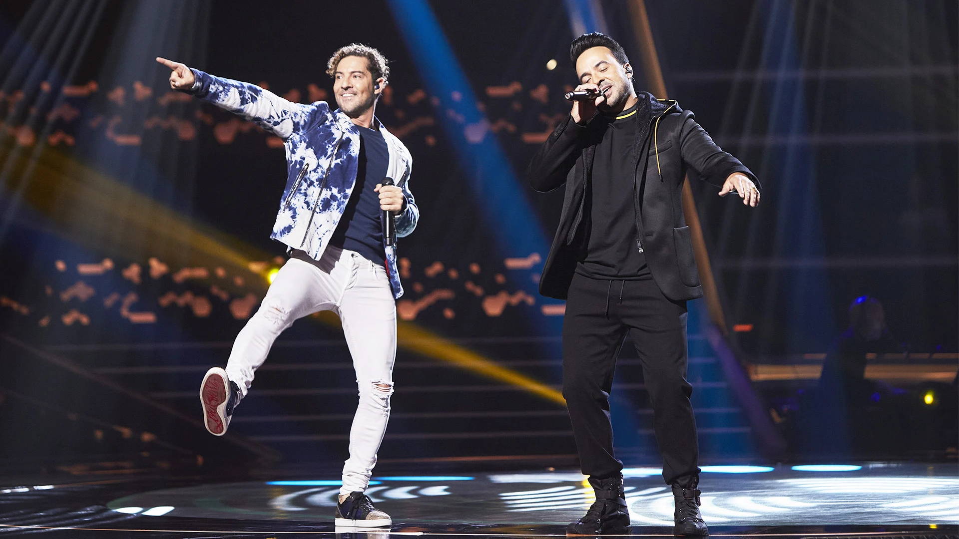 David Bisbal y Luis Fonsi rebosan buena energ&iacute;a en &lsquo;La Voz Kids&rsquo; cantando &lsquo;Dos veces&rsquo; 