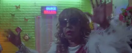 Fefita la Grande en un frame del vídeo de Linda, de Tokischa y Rosalía Fefita la Grande en un frame del vídeo de Linda, de Tokischa y Rosalía
