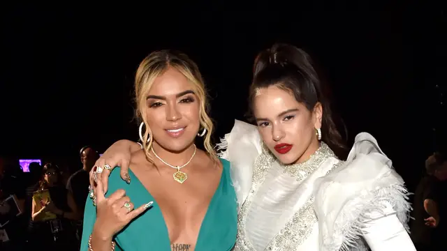 Karol G y Rosalía en los Grammy 2018