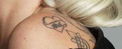 El tatuaje de Lady Gaga
