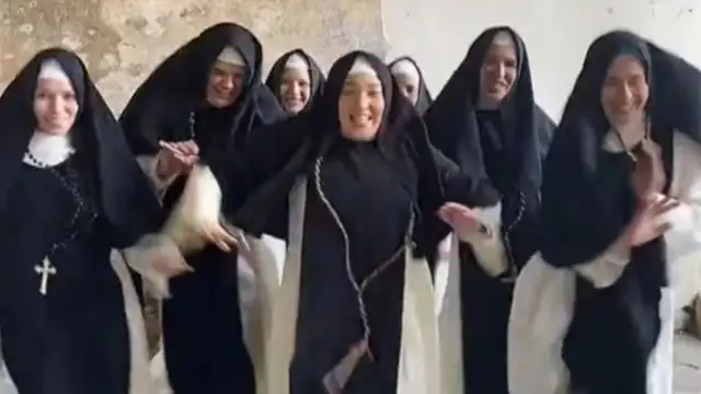 Quiénes son en realidad las Motomonjas, las monjas que bailan las canciones de Rosalía en TikTok