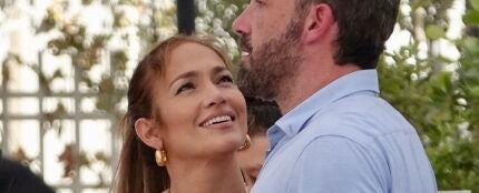 Jennifer Lopez y Ben Affleck, durante su luna de miel en París.
