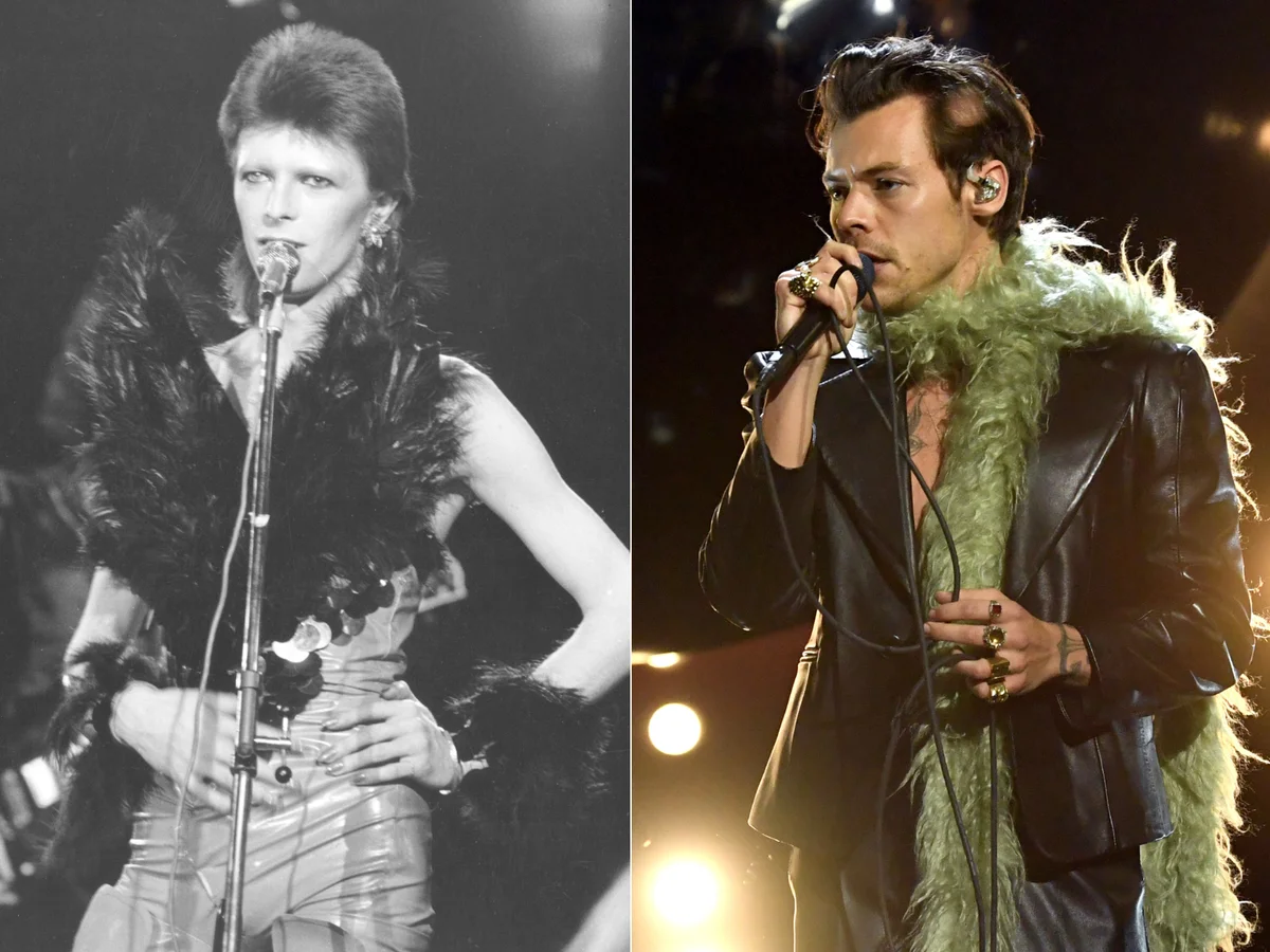 Todas las veces que Harry Styles inspiró sus looks en David Bowie | Europa FM