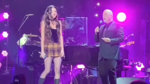 Olivia Rodrigo en el concierto de Billi Joel