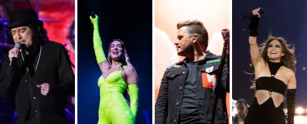 Dani Martín, Joaquín Sabina, Jennifer Lopez, Dua Lipa... Ranking de las caídas más estrepitosas sobre el escenario 