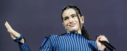 Rosalía durante un concierto de la gira 'Motomami' Rosalía durante un concierto de la gira 'Motomami'