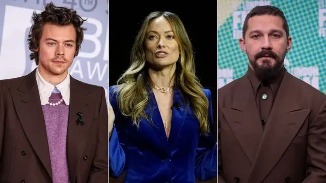Harry Styles, Olivia Wilde y Shia Labeouf.