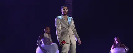Bad Bunny, durante su actuación en los MTV Video Music Awards 2022. Bad Bunny, durante su actuación en los MTV Video Music Awards 2022.