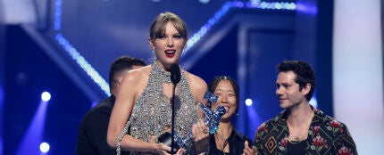 Taylor Swiftt, durante los MTV Video Music Awards 2022.