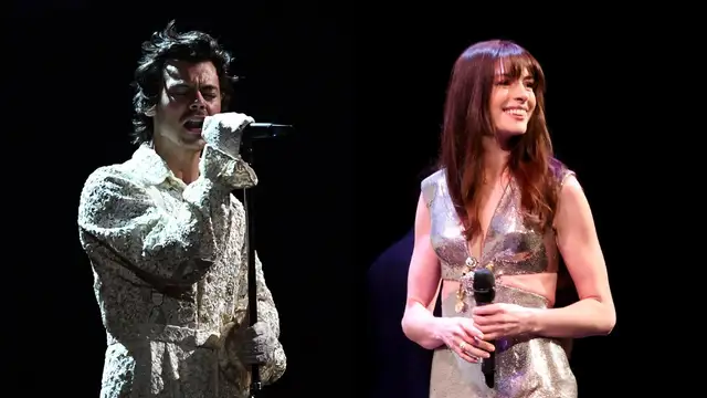Harry Styles y Anne Hathaway