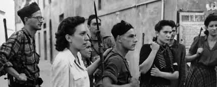Miembros del ejercito italiano partisano en 1944 Miembros del ejercito italiano partisano en 1944