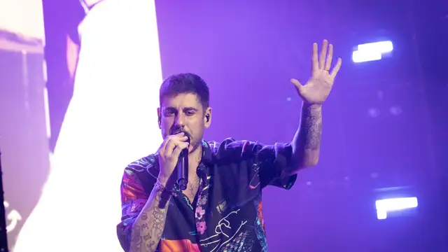 Melendi, en el Wizink Center de Madrid.