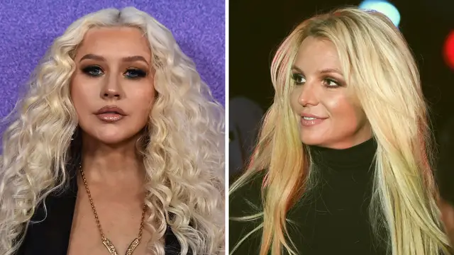 Christina Aguilera y Britney Spears