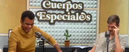 Arturo Paniagua e Iggy Rubín, en Cuerpos Especiales Arturo Paniagua e Iggy Rubín, en Cuerpos Especiales