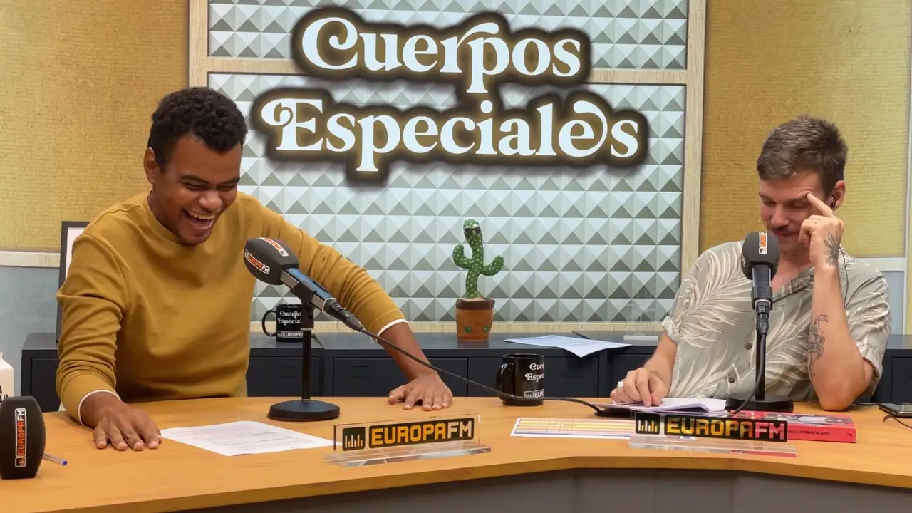 Arturo Paniagua e Iggy Rubín, en Cuerpos Especiales Arturo Paniagua e Iggy Rubín, en Cuerpos Especiales