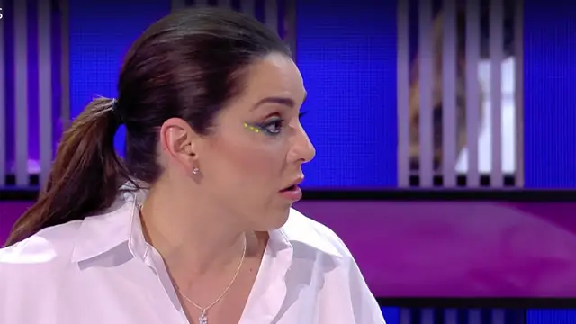Ruth Lorenzo se suma a la tendencia del maquillaje con brillitos en los ojos