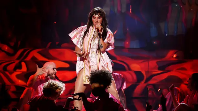 Kesha, en un show en directo