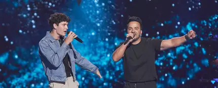 Luis Fonsi y Javier Crespo hacen resonar ‘Despacito’ en el plató de ‘La Voz’ Luis Fonsi y Javier Crespo hacen resonar ‘Despacito’ en el plató de ‘La Voz’