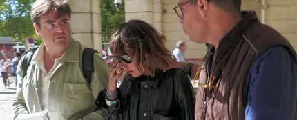 María León saliendo del Juzgado de Instrucción número 18 de Sevilla María León saliendo del Juzgado de Instrucción número 18 de Sevilla
