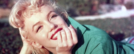 Marilyn Monroe, en 1954 en Palm Springs, California.