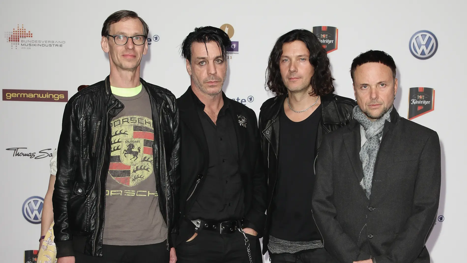 El grupo alemán Rammstein
