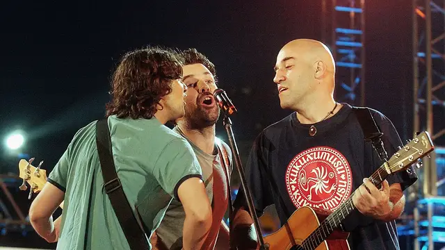 Pau Donés y su grupo Jarabe de Palo