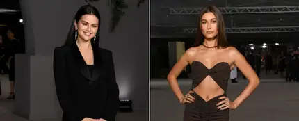 Selena Gomez y Hailey, en la Museum Academy Gala. Selena Gomez y Hailey, en la Museum Academy Gala.