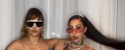 Rosalía saca su lado más 'chongui' junto a La Goony Chonga Rosalía saca su lado más 'chongui' junto a La Goony Chonga