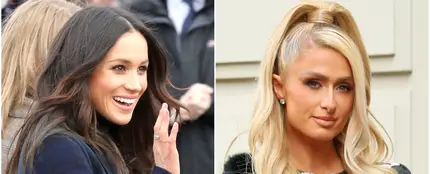 Meghan Markle y Paris Hilton Meghan Markle y Paris Hilton
