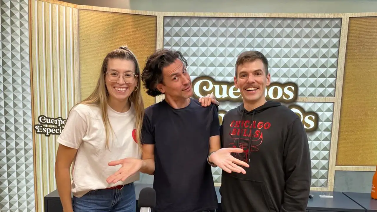 Rodrigo Cortés con Eva Soriano e Iggy Rubín en 'Cuerpos especiales'. Rodrigo Cortés con Eva Soriano e Iggy Rubín en 'Cuerpos especiales'.