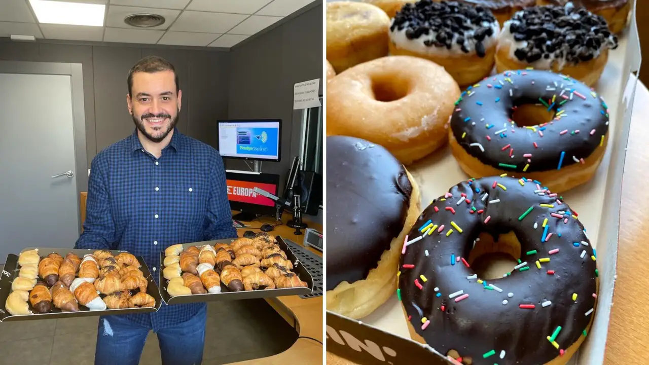 Los oyentes de 'Me Pones' regalan donuts y cortes de pelo a Juanma Romero por su cumpleaños Los oyentes de 'Me Pones' regalan donuts y cortes de pelo a Juanma Romero por su cumpleaños