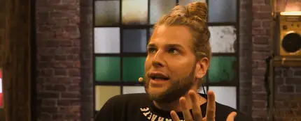 Eduardo Navarrete, en su entrevista con Chenoa en 'Tómatelo menos en serio' Eduardo Navarrete, en su entrevista con Chenoa en 'Tómatelo menos en serio'