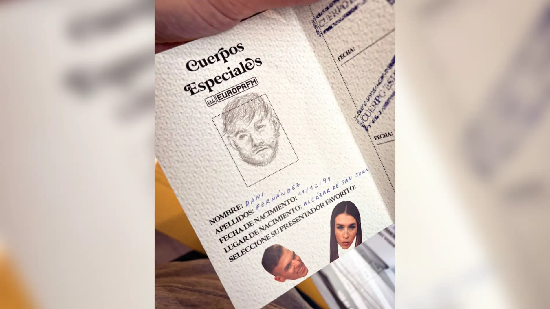 Pasaporte de fidelización de Dani Fernández