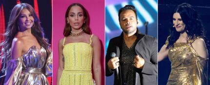Anitta, Luis Fonsi, Laura Pausini y Thalía, presentadores de la gala Latin Grammy 2022