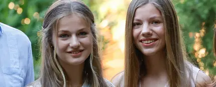 La princesa Leonor y la infanta Sofía La princesa Leonor y la infanta Sofía