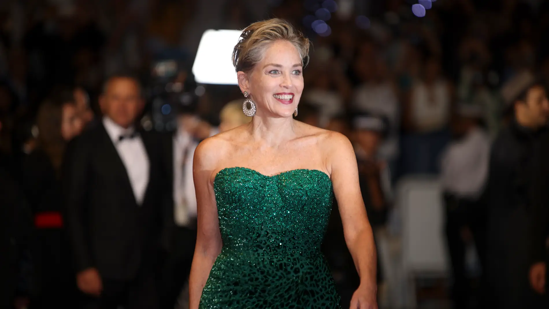 Sharon Stone, en el festival de Cannes en mayo de 2022.