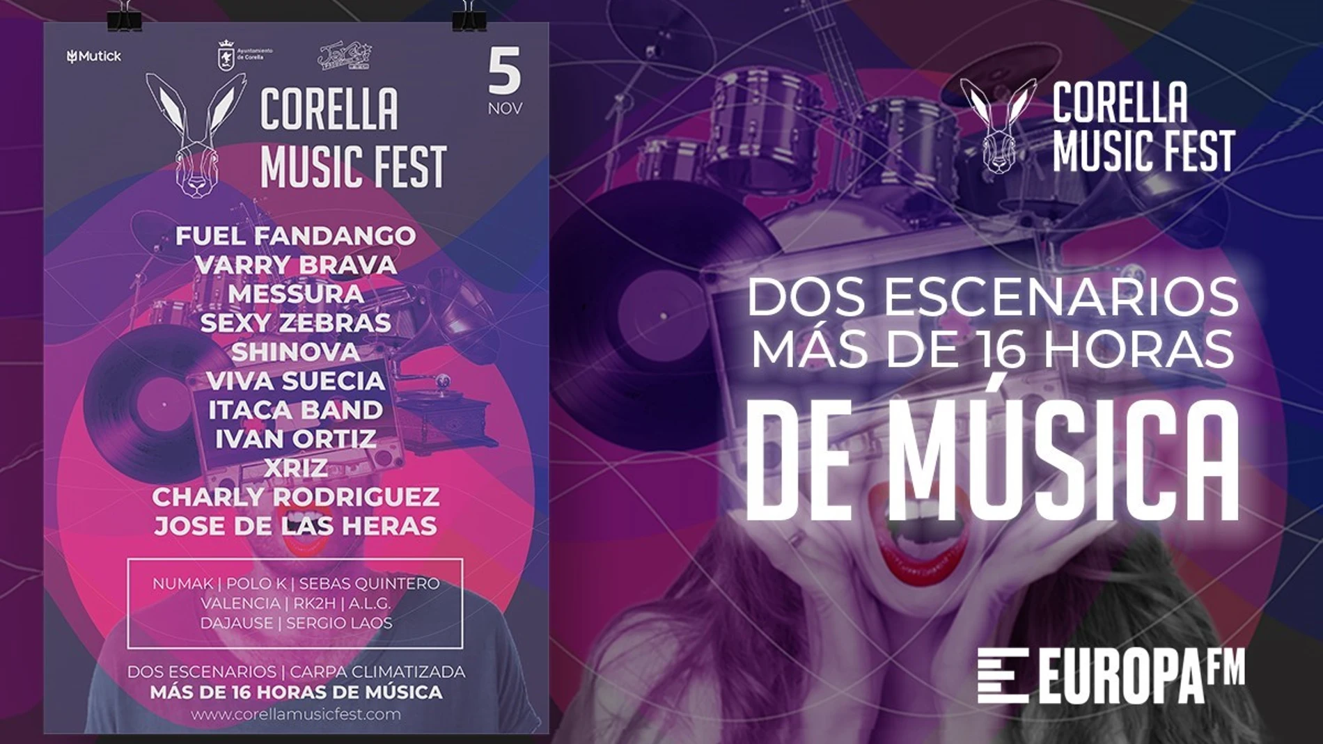 Cartel del Corella Music Fest 2022.