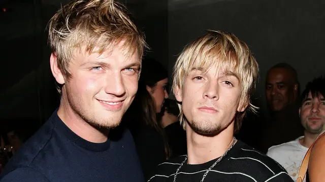 Los hermanos Nick Carter y Aaron Carter