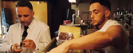 Jorge Drexler y C. Tangana, en el videoclip de 'Tocarte'. Jorge Drexler y C. Tangana, en el videoclip de 'Tocarte'.