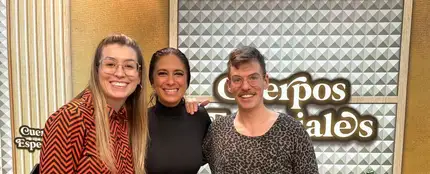 Eva Soriano e Iggy Rubín con María Peláe en 'Cuerpos especiales' Eva Soriano e Iggy Rubín con María Peláe en 'Cuerpos especiales'
