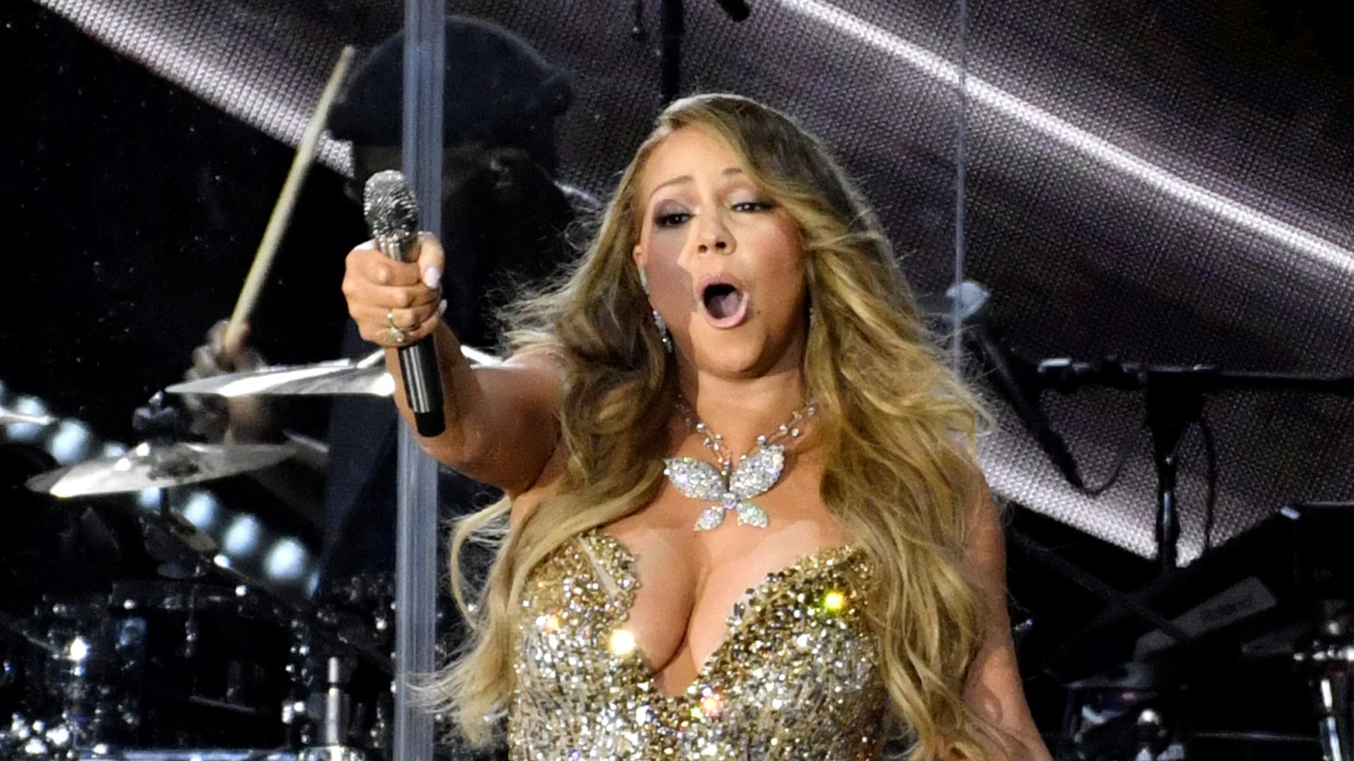Mariah Carey, en un concierto celebrado en septiembre de 2022.